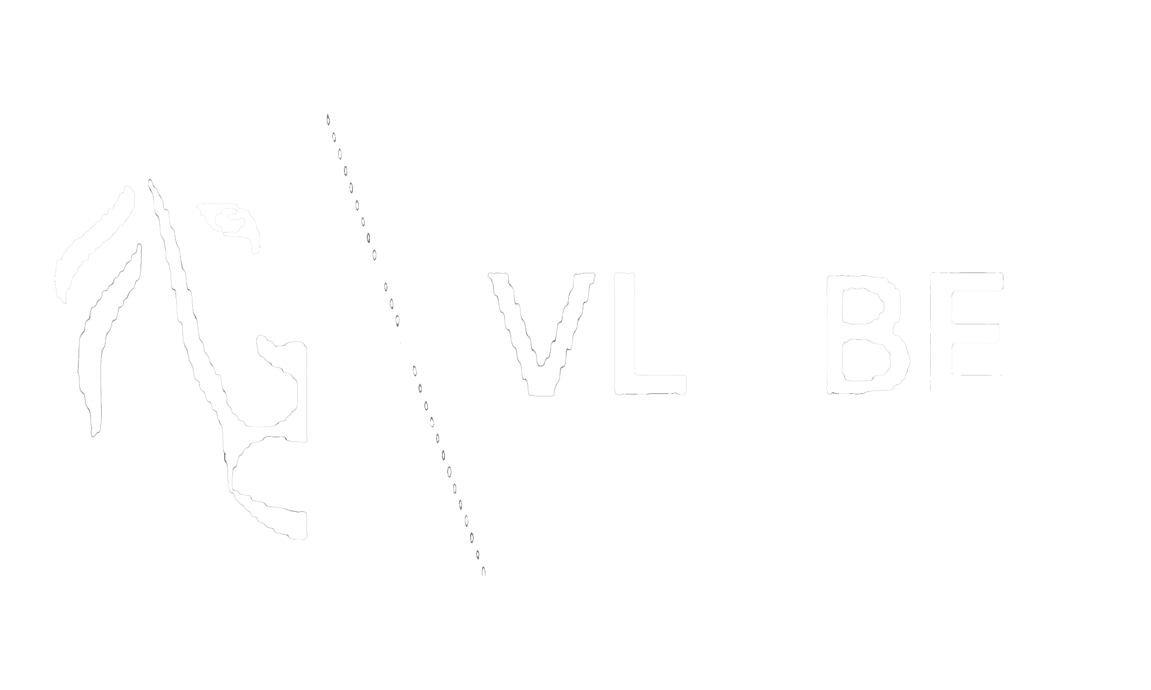 VLABEL Logo - White